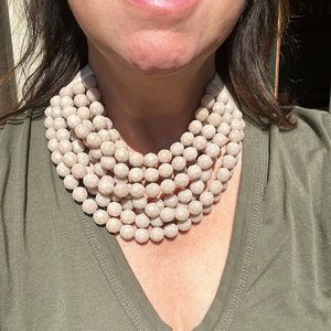 Khaki/Natural Fairchild Baldwin Necklace
